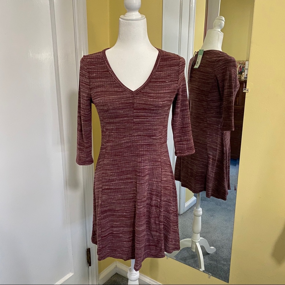 NWT 💫💫 Burgundy Swing Dress